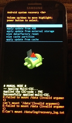 twrp unable to mount storage